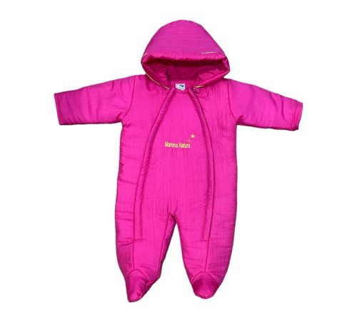 Tracksuit for baby girls windproof fuchsia