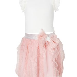 Tulle skirt and top set