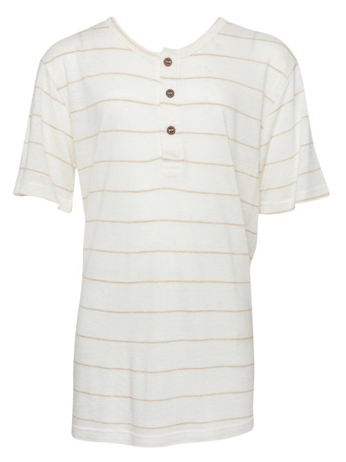 Off-white striped mako shirt for boys